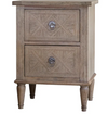 Vilnius Mango Wood Hand craved Bed Side Table