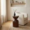 Visby Solid Wood End Table