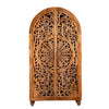 Cairo Hand Carved Floral Arched Mango Wood Wardrobe