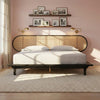 Waco Solid Acacia Wood Curve Bed-All Sizes