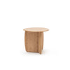 Weipa Oak Wood Round End Table