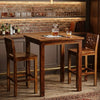 Welshpool Wooden Bar Table Set With Set of 2 Chairs