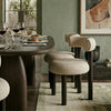 Werribee Solid Wood & Leather Dining Chair