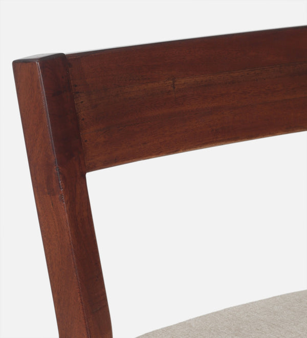Westbury Sheesham Wooden Cafe Stool - Walnut Finish