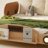 Wheel Nest Solid Wood Kids Soft Bed