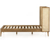 Wichita Luxury Solid Wood Rattan Bed - All Sizes