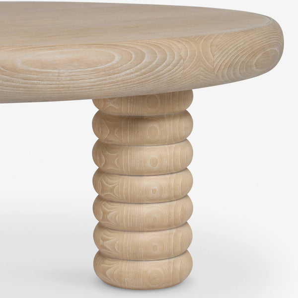 Wilcannia Round Solid Wood Coffee Table