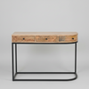 mango wood console table, wood console table