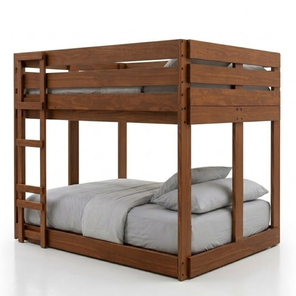 Woodland Wonder Solid Wood Bunk Bed