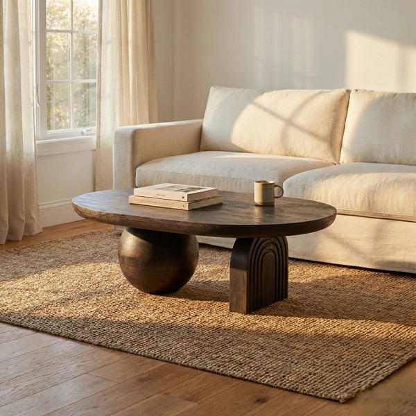 Yakima Modern Solid Wood Coffee Table