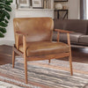 leather accent chair