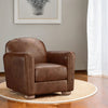 Huston Leather Accent Chair
