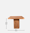 Modern Solid Wood Bar Table with Stool ( 4 Stool )