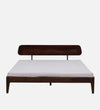 Rao Sheesham Wood Bed In Rosewood Finish- All Sizes