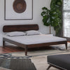 Rao Sheesham Wood Bed In Rosewood Finish- All Sizes