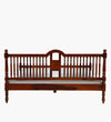 Traditional Sheesham Wood Bed In Honey Finish - All Sizes