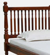 Traditional Sheesham Wood Bed In Honey Finish - All Sizes