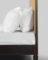 Classic Sheesham Wood Bed With Handwoven Cane - All Sizes