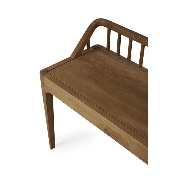 Sora Spindle Solid Wood Dining Bench