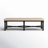 Aster Luxury Upholstered Dining Bench