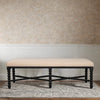 Aster Luxury Upholstered Dining Bench