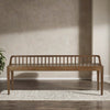 Sora Spindle Solid Wood Dining Bench