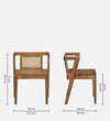 Bombay 2 Seater Compact Dining Table Set - READY TO SHIP