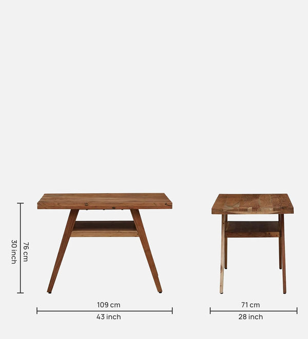 Bombay 2 Seater Compact Dining Table Set - READY TO SHIP
