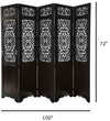 Rajasthani Wooden Room Divider In Brown Colour