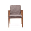 Modern Stylish Solid Teakwood Wood Arm Chair