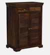Sheesham Wood Hallway Cabinet - In Provincial Teak Finish