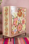 Jaipur Style Hand Painted Mango Wood Cabinet