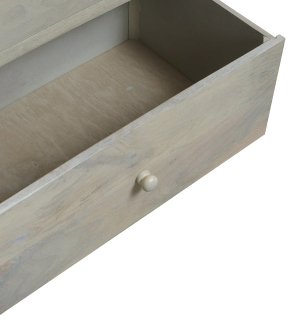 Modern Solid Wood Chest of 3 Drawers in Light Brown Colour