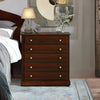 Classic Sheesham Wood Chest Of Drawers In Dark Mahogany Finish