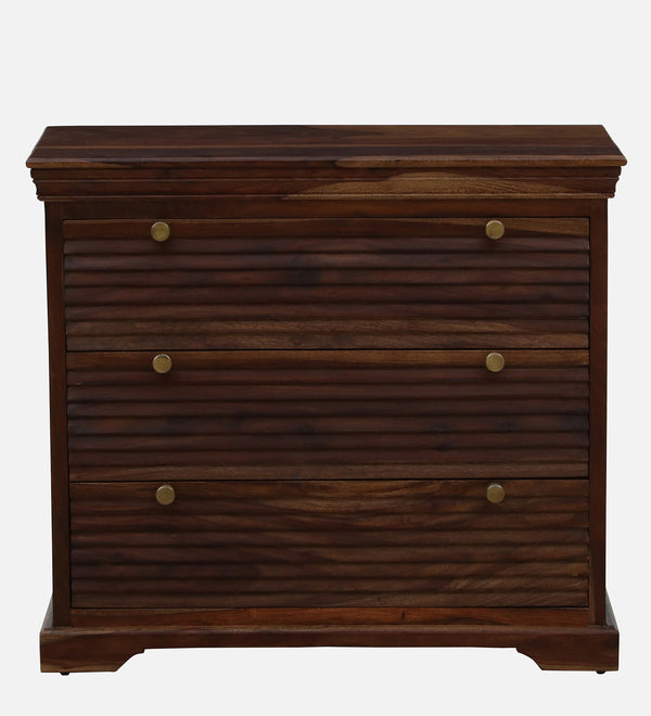 Solid Wood Chest Drawers - Provincial Teak Finish