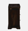 Classic 3 Drawer Bedside Table In Warm Chestnut Finish