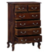 Classic Sheesham Wood Chest Of Drawers In Provincial Teak Finish