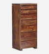 Sheesham Wood Chest of 6 Drawers In Provincial Teak Finish