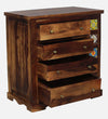 Classic Sheesham Wood Chest Of Drawers In Provincial Teak Finish
