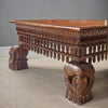 Modern Darbar Vintage Style Ebony Mango Wood Coffee Table