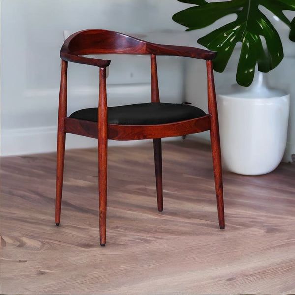 ClassicSheesham Wood Arm Chair In Honey Oak Finish