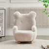 Kids Bear Inspired Bouclé Sofa Chair