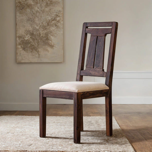 Modern Jaipuri Stylish Solid Sheesham Wood Dining Chair