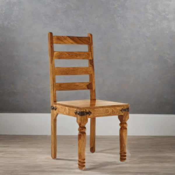 Modern Jaipur Stylish Solid Sheesham Wood Dining Chair