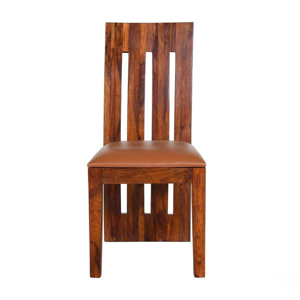 Modern Stylish Solid Sheesham Wood Dining Chair