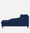 Modern Fabric Chaise Lounger in Royal Blue Colour