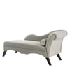 Modern Fabric Chaise Lounger in Grey Colour