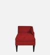 ModernFabric Chaise Lounger in Blood Maroon Colour
