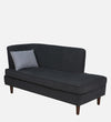 Modern Chaise Lounger in Charcoal Grey Colour
