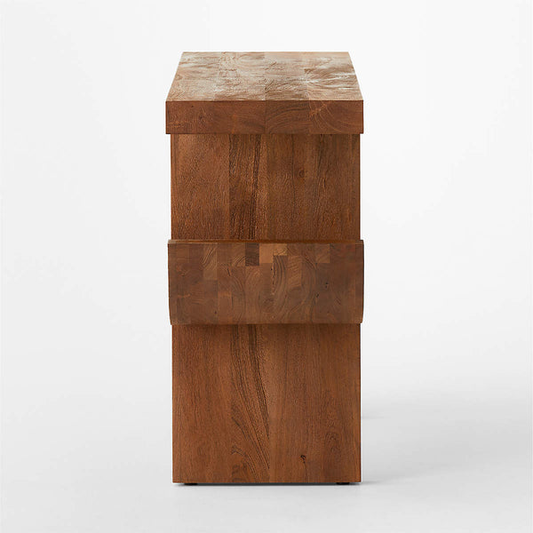 Siro Acacia Wood Console Table